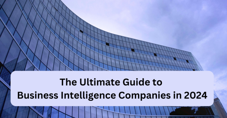 business intelligence companies