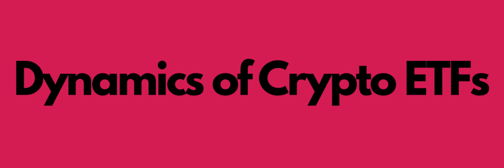 The Dynamics of Crypto ETFs in the Broader ETF market