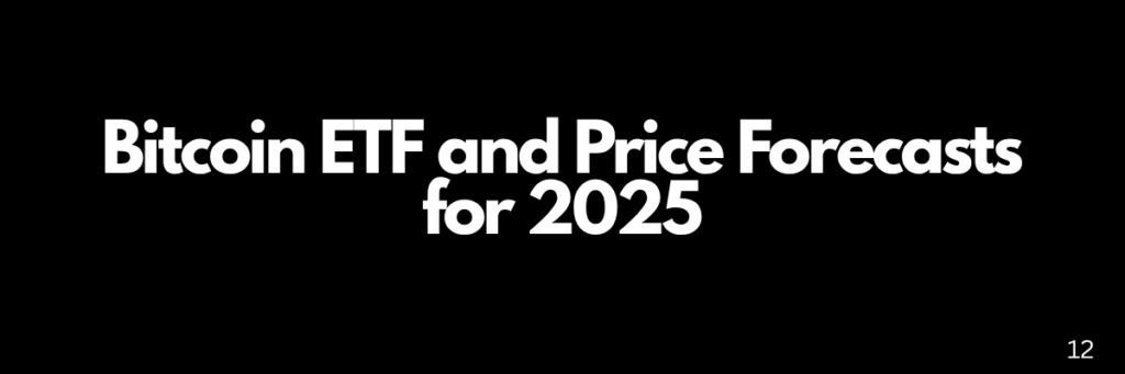 FintechZoom.com Bitcoin ETF and Price Forecasts for 2025