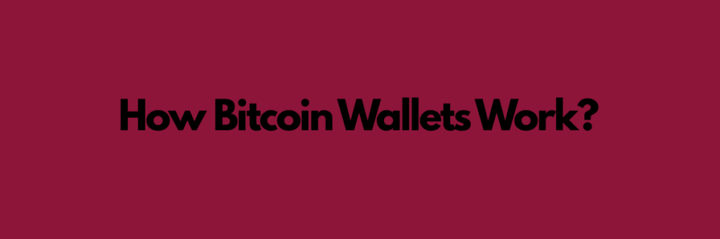 How Bitcoin Wallets Work