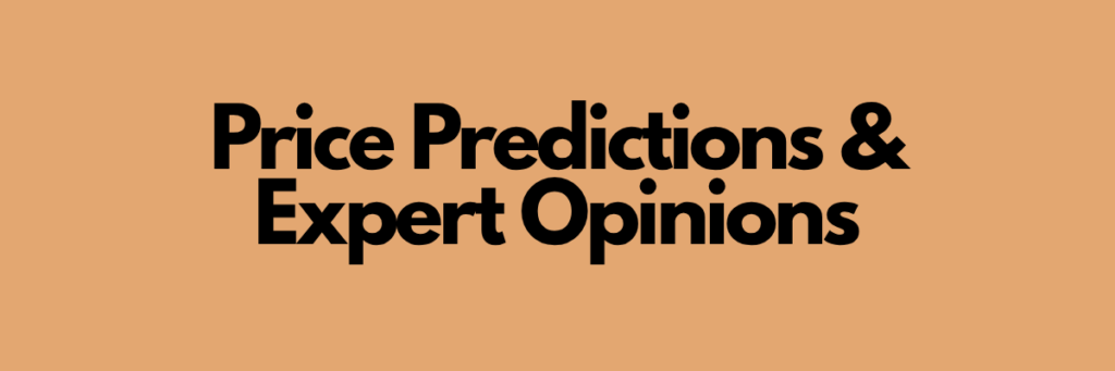 Price Predictions & Expert Opinions