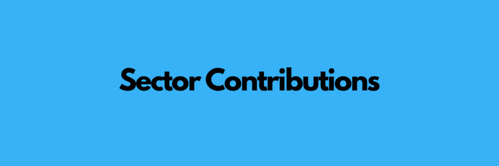 Sector Contributions