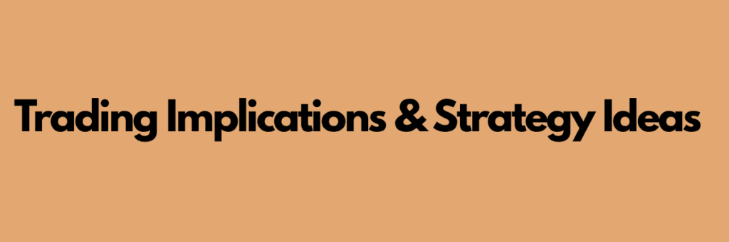 Trading Implications & Strategy Ideas