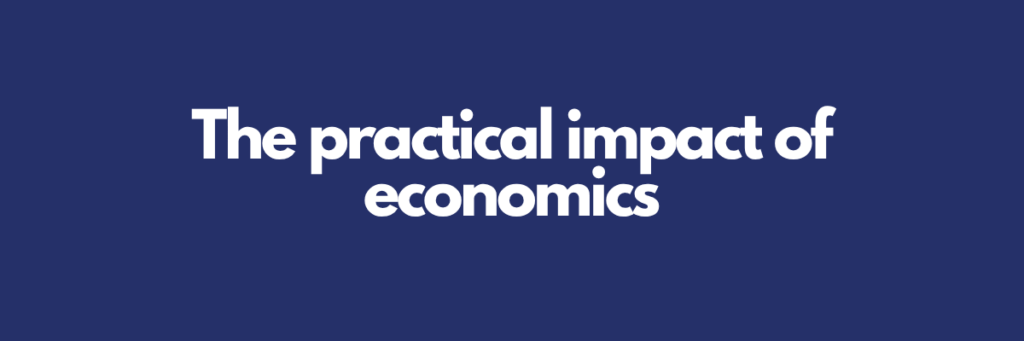 The practical impact of economics